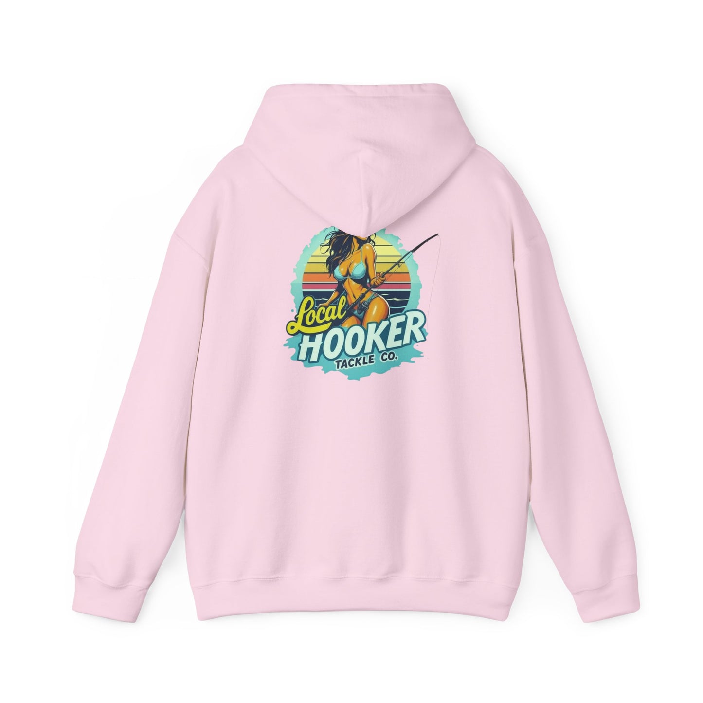 Hoodie - "Local Hooker Tackle Co." Fishing Graphic Pullover