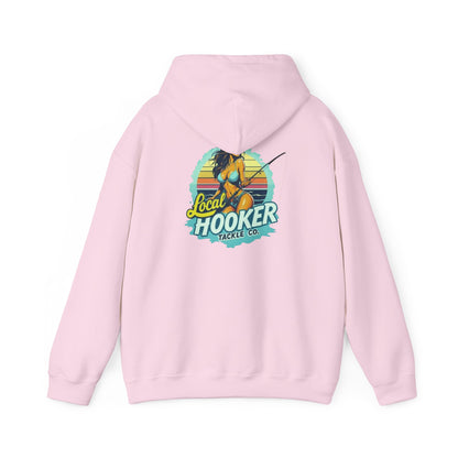 Hoodie - "Local Hooker Tackle Co." Fishing Graphic Pullover