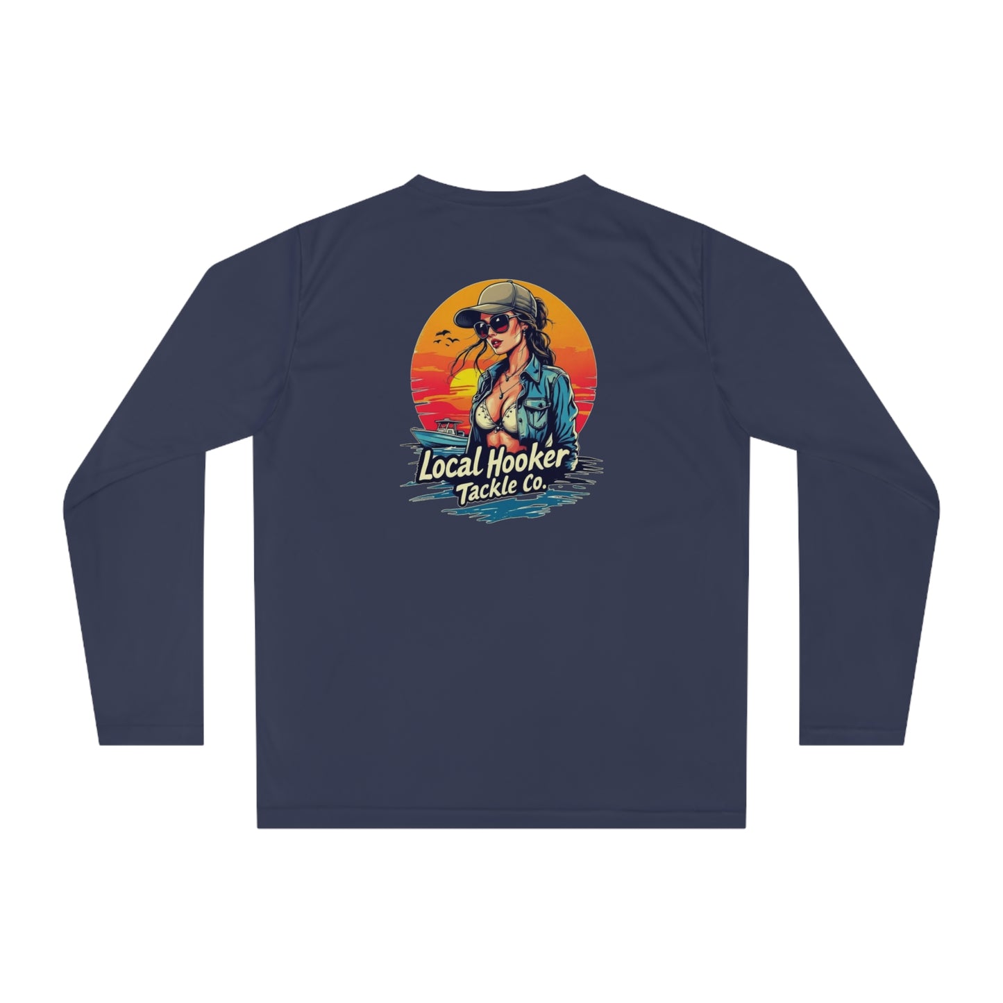 Local Hooker Tackle Co. Fishing Long Sleeve Shirt — Coastal Sunset Angler