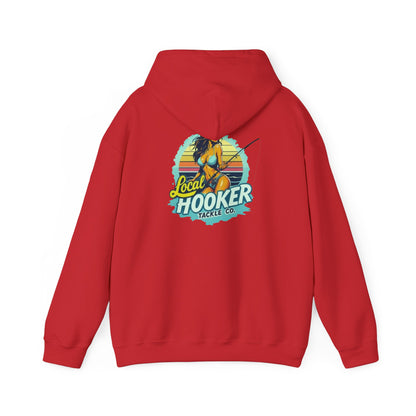 Hoodie - "Local Hooker Tackle Co." Fishing Graphic Pullover