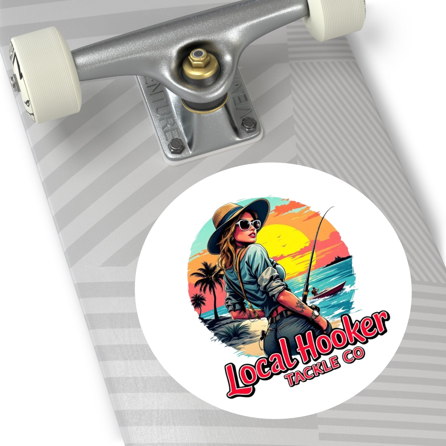 LHTC Sticker — Rugged Fishing Decal for Gear & Coolers