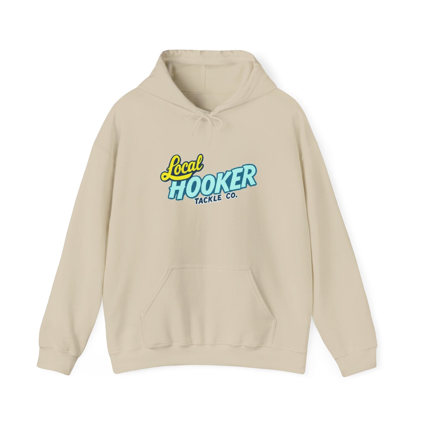 Hoodie - "Local Hooker Tackle Co." Fishing Graphic Pullover