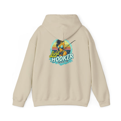 Hoodie - "Local Hooker Tackle Co." Fishing Graphic Pullover