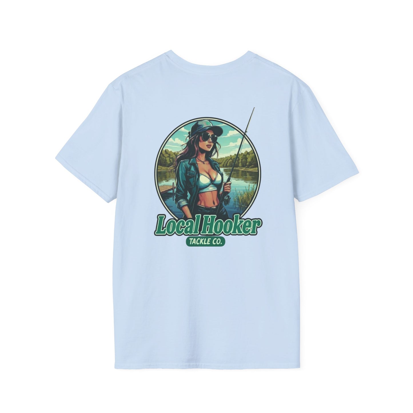 Local Hooker T-Shirt — Retro Fishing Graphic Tee