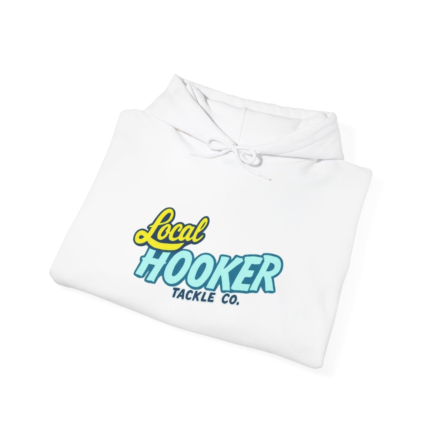 Hoodie - "Local Hooker Tackle Co." Fishing Graphic Pullover