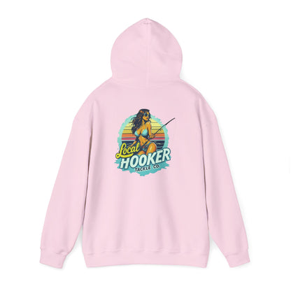 Hoodie - "Local Hooker Tackle Co." Fishing Graphic Pullover
