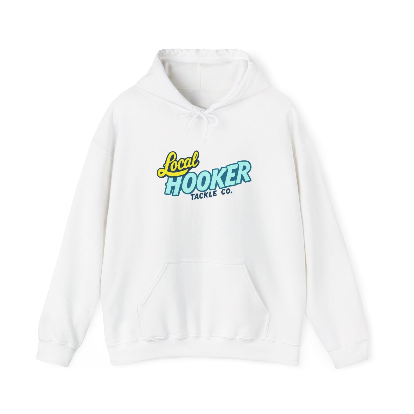 Hoodie - "Local Hooker Tackle Co." Fishing Graphic Pullover