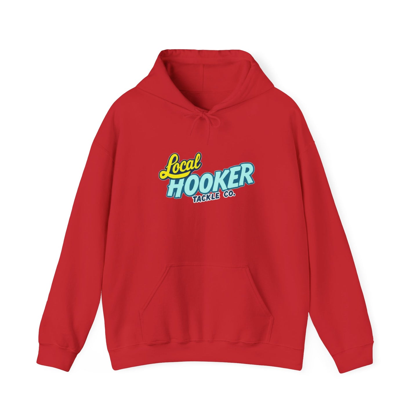 Hoodie - "Local Hooker Tackle Co." Fishing Graphic Pullover