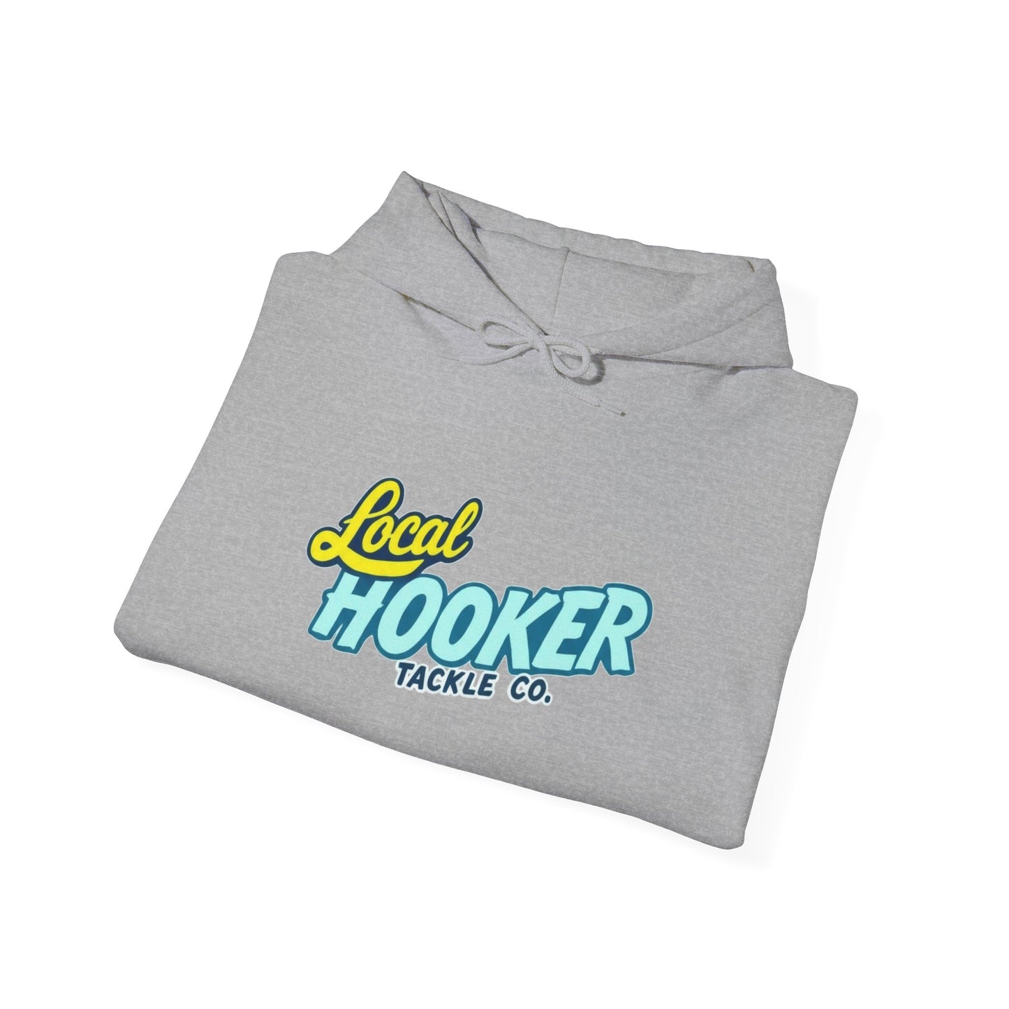 Hoodie - "Local Hooker Tackle Co." Fishing Graphic Pullover