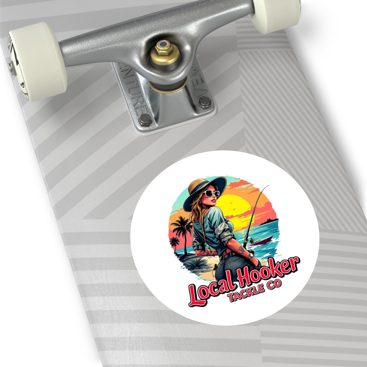 LHTC Sticker — Rugged Fishing Decal for Gear & Coolers