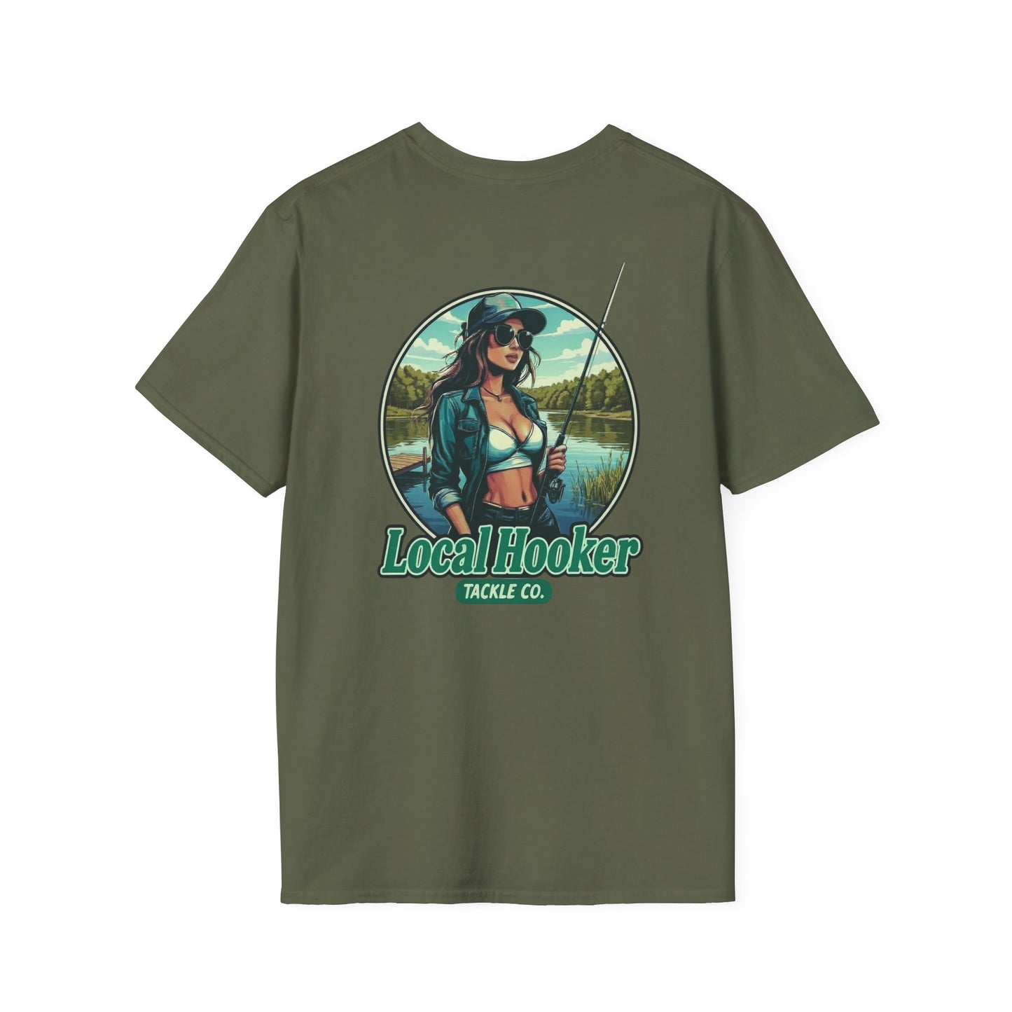 Local Hooker T-Shirt — Retro Fishing Graphic Tee
