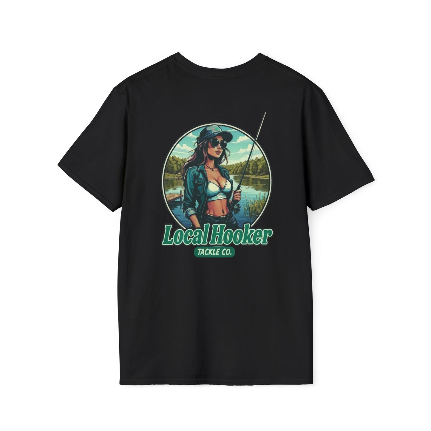 Local Hooker T-Shirt — Retro Fishing Graphic Tee