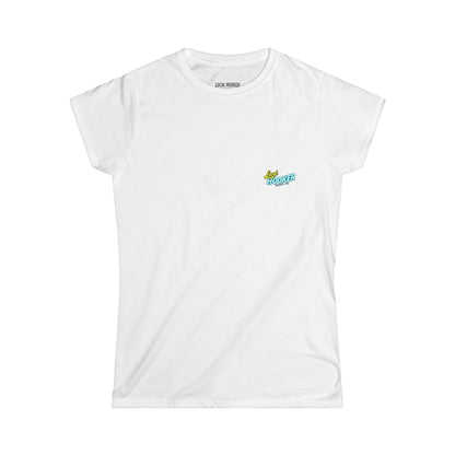 Local Hooker Tackle Co. Women's Tee — Retro Fishing Pinup Graphic Shirt